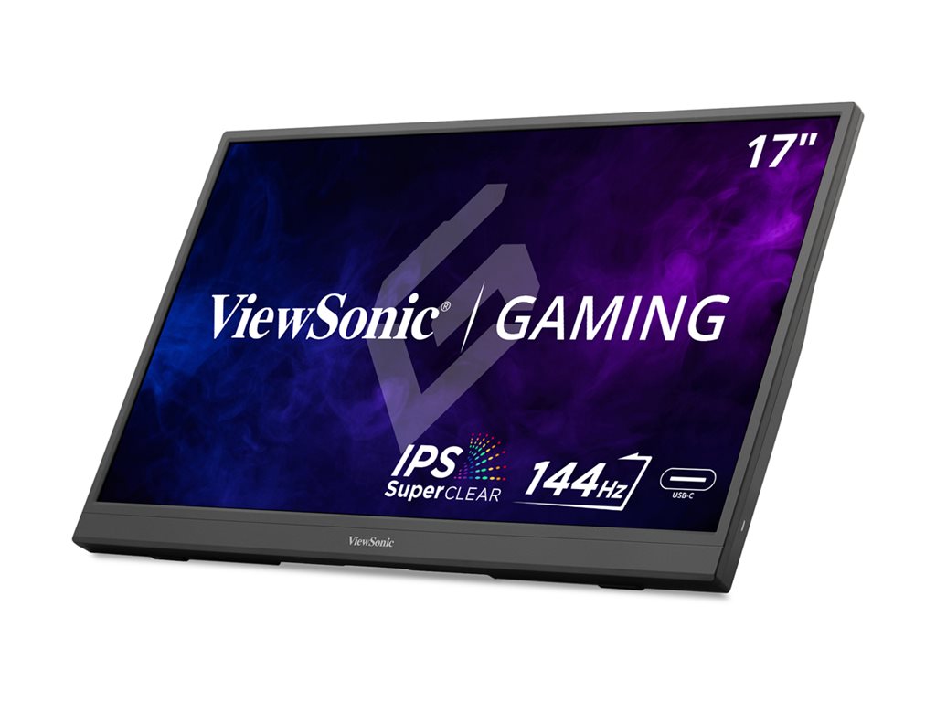 ViewSonic VX1754 - LED monitor - gaming - 17 (17.3" viewable) - portable - 1920 x 1080 Full HD (1080p) @ 144 Hz - 250 cd/mï¿½
