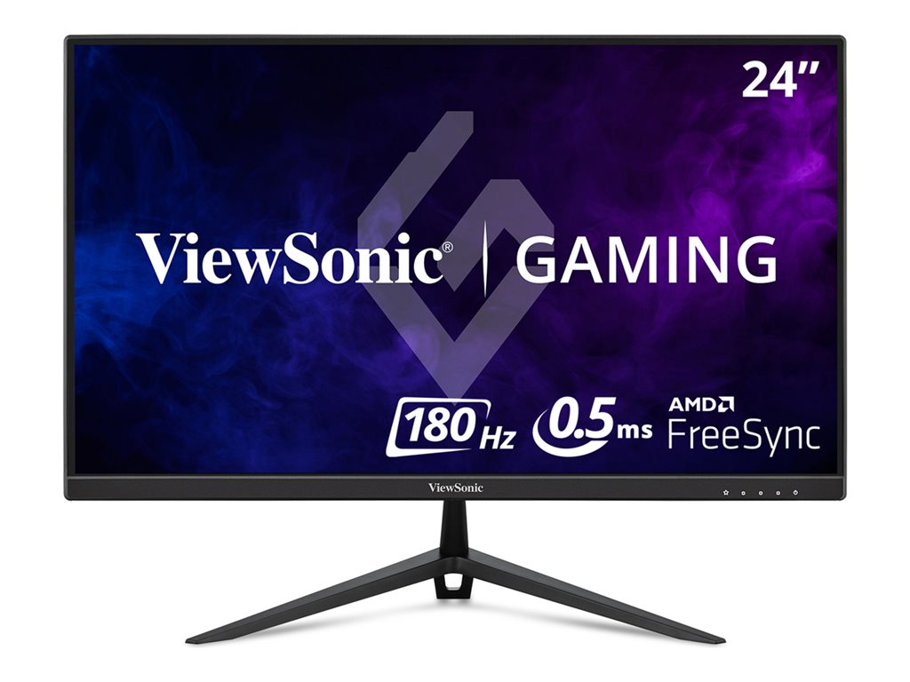 ViewSonic VX2428A 24 Inch 1080p 0.5ms 180Hz IPS Gaming Monitor with FreeSync, HDMI 1.4,