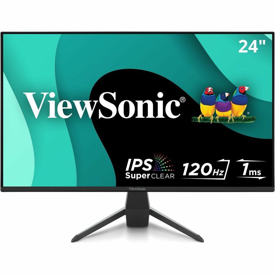 ViewSonic VX2470-MHD 24" 1080p IPS Monitor 1ms 120Hz for Gaming & Work