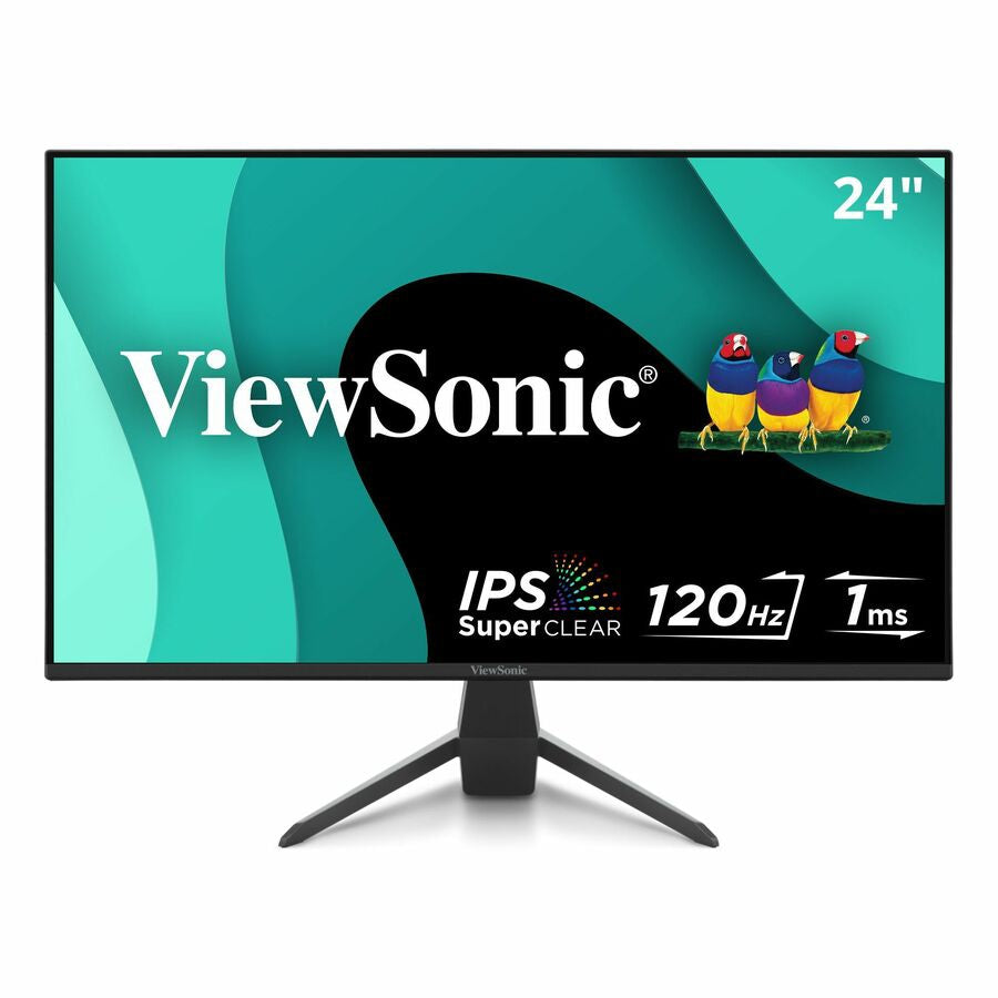 ViewSonic VX2470-MHD 24" 1080p IPS Monitor 1ms 120Hz for Gaming & Work