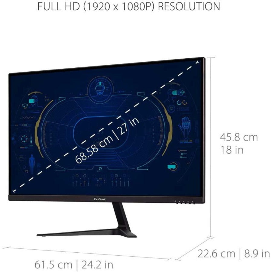 ViewSonic VX2718-P-MHD, 27" 180Hz Gaming Monitor