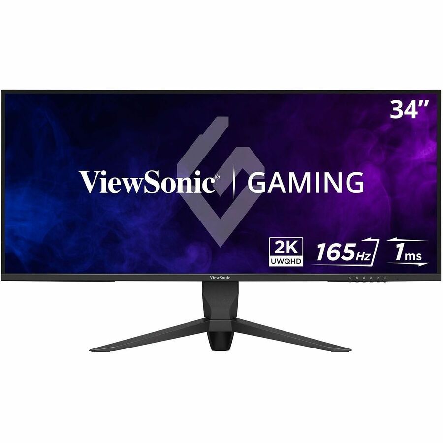 ViewSonic VX3418-2K 34" 21:9 1440p 1ms 165Hz Gaming Monitor with FreeSync Premium, Eye