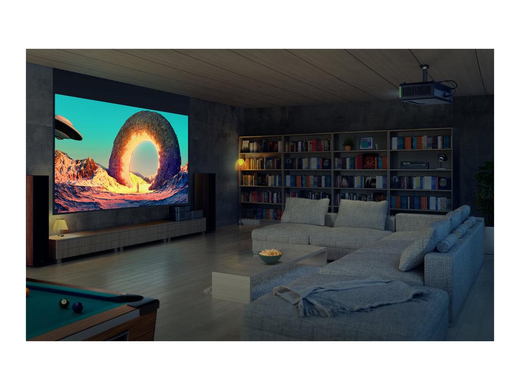 ViewSonic X1-4KPro - For Xbox - DLP projector - LED - 2500 ANSI lumens - 3840 x 2160 - 16:9 - 4K