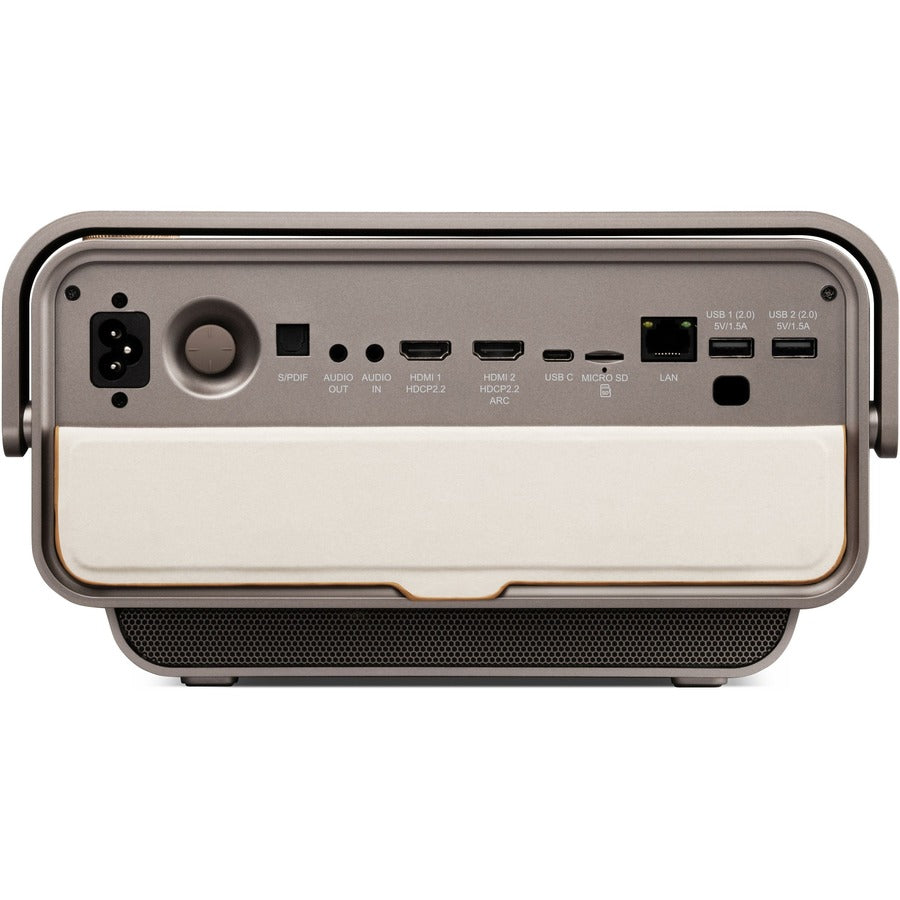 ViewSonic X11-4K True 4K UHD Short Throw LED Projector with H/V Keystone, Corner Adjustments, WiFi, USB C Connectivity, Cinematic SuperColor for Smart Home Theater