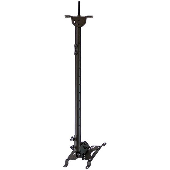 ViewZ VZ-CM308 Ceiling Mount for LED Monitor, Public View Monitor, Display, CCTV, Video Wall - Black