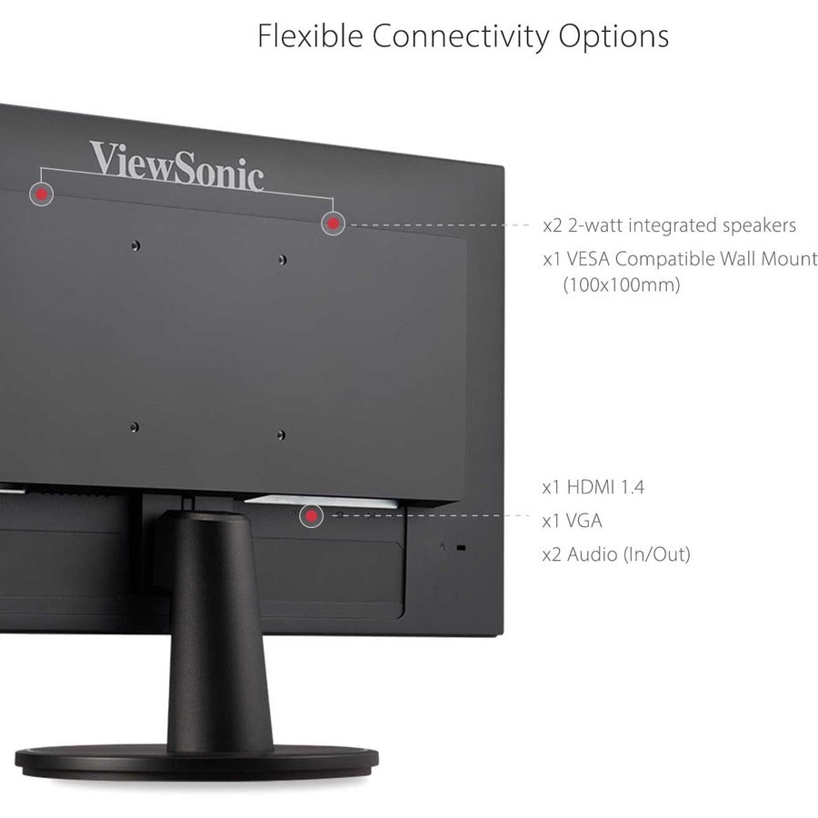 Viewsonic 22In Mva Lcd Mon Hdmi Vga 19X10