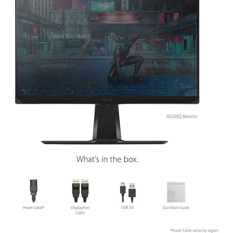 Viewsonic Elite Xg320Q Computer Monitor 81.3 Cm (32") 2560 X 1440 Pixels Quad Hd Lcd Black