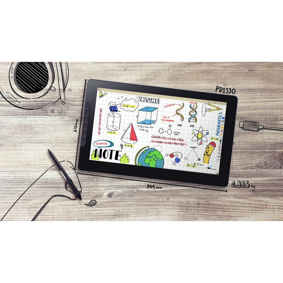 Viewsonic Id1330 Graphic Tablet Black, White 294.64 X 165.1 Mm Usb