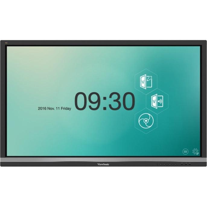 Viewsonic Ifp5550 Interactive Whiteboard 139.7 Cm (55") 3840 X 2160 Pixels Touchscreen Black
