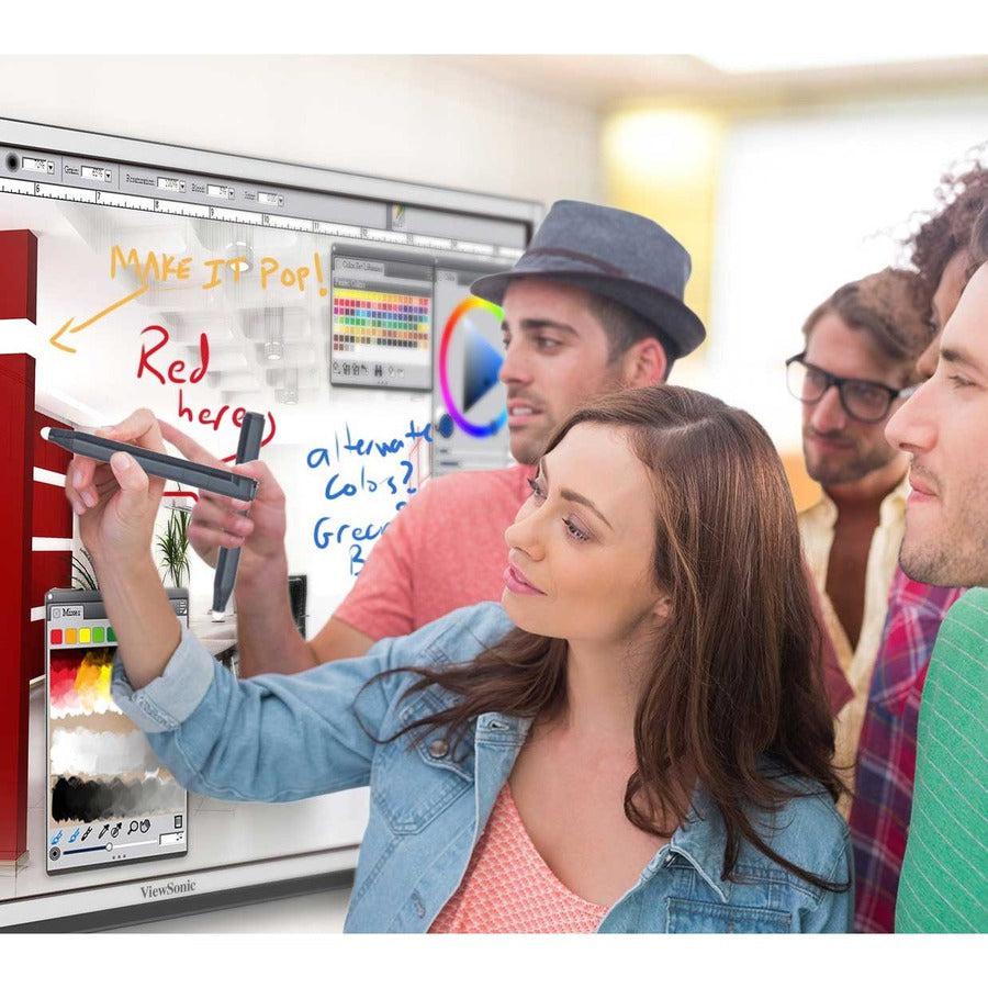 Viewsonic Ifp5550 Interactive Whiteboard 139.7 Cm (55") 3840 X 2160 Pixels Touchscreen Black