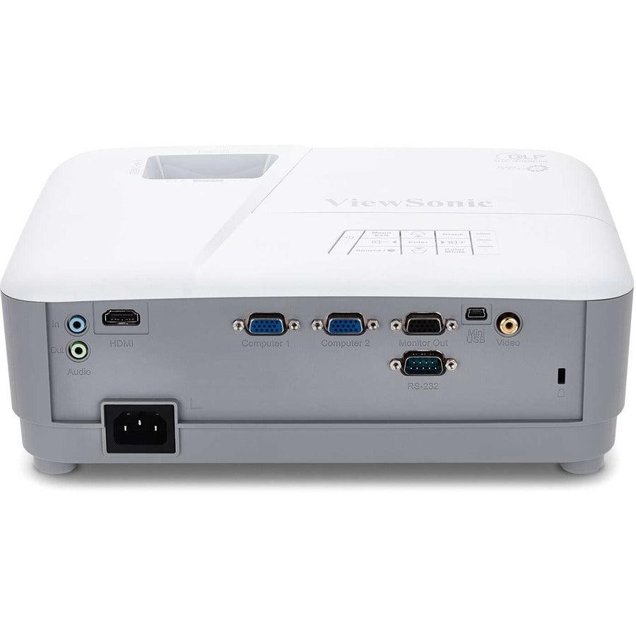 Viewsonic Pa503X Data Projector Standard Throw Projector 3600 Ansi Lumens Dlp Xga (1024X768) Grey, White