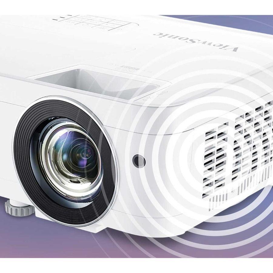 Viewsonic Px706Hd Data Projector Short Throw Projector 3000 Ansi Lumens Dmd 1080P (1920X1080) White