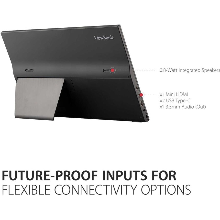 Viewsonic Va1655 Touch Screen Monitor 40.6 Cm (16") 1920 X 1080 Pixels Black