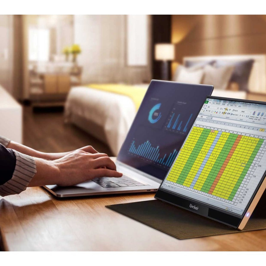 Viewsonic Va1655 Touch Screen Monitor 40.6 Cm (16") 1920 X 1080 Pixels Black