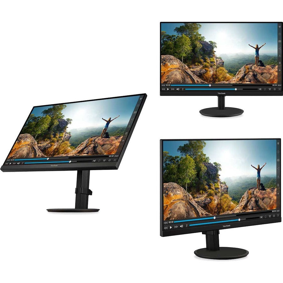 Viewsonic Va2447-Mhj Computer Monitor 60.5 Cm (23.8") 1920 X 1080 Pixels Full Hd Led Black