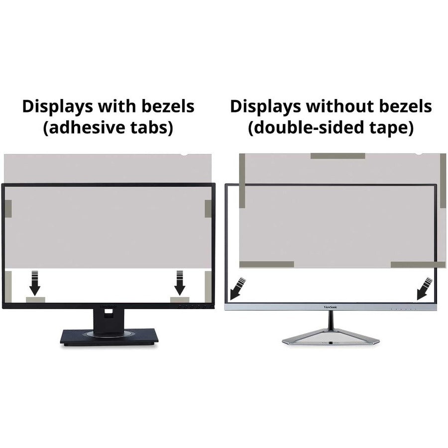 Viewsonic Vspf2380 Display Privacy Filters Anti-Glare Screen Protector 60.5 Cm (23.8")