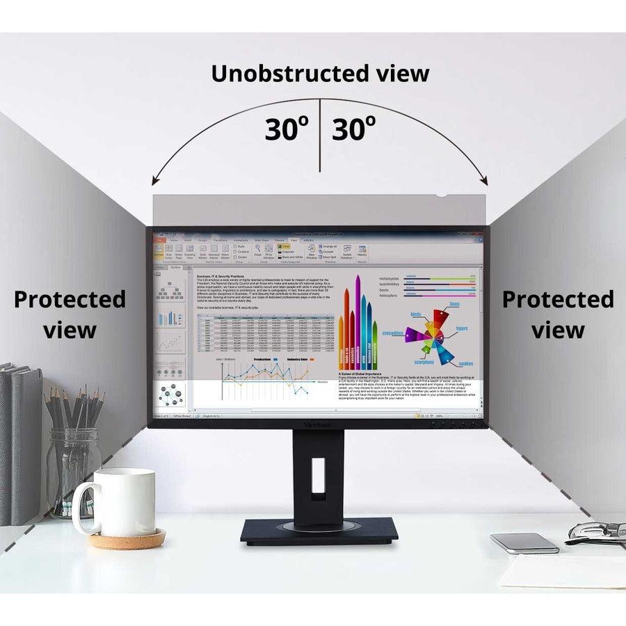 Viewsonic Vspf2380 Display Privacy Filters Anti-Glare Screen Protector 60.5 Cm (23.8")