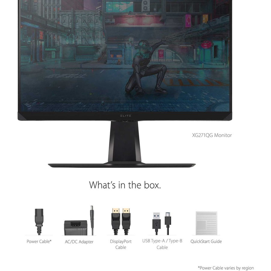 Viewsonic Xg271Qg Computer Monitor 68.6 Cm (27") 2560 X 1440 Pixels 2K Ultra Hd Led Black