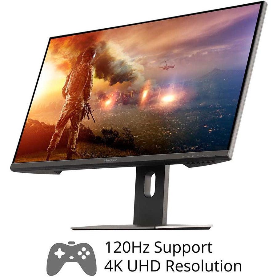 Viewsonic Xg320U Computer Monitor 81.3 Cm (32") 3840 X 2160 Pixels 4K Ultra Hd Led Black