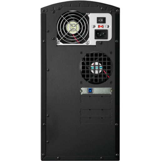 Vinpower Digital SharkBluCP Blu-ray/DVD/CD Tower Duplicator (Supports BD CopyProtection) SHARKBLUCP-S5T-BK