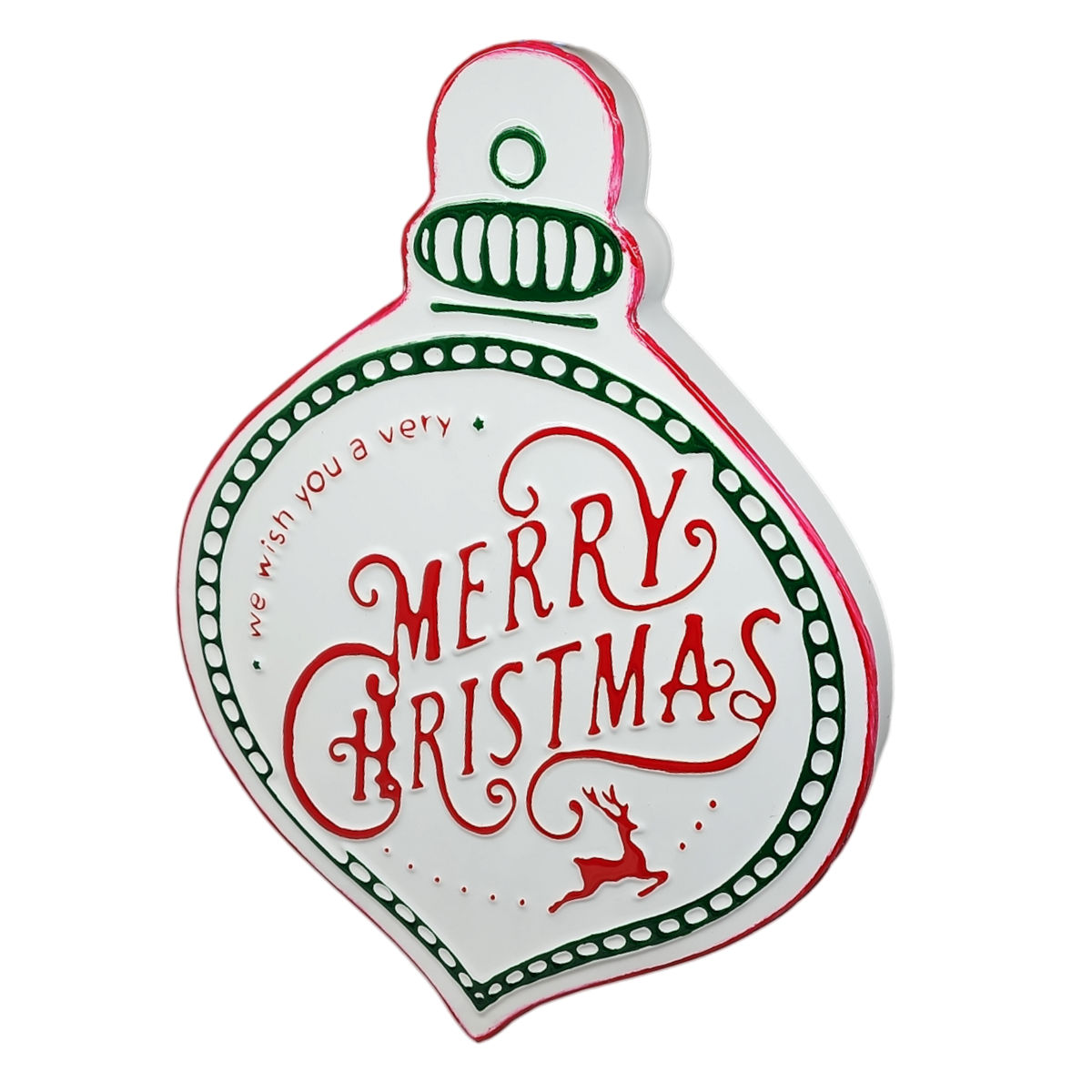 Vintage Metal Wall Sign - Season's Greetings