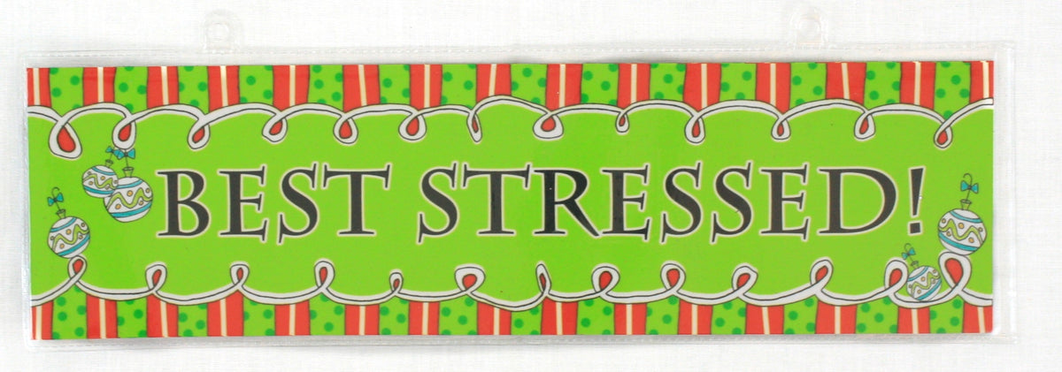 Vinyl Holiday Car Magnets -