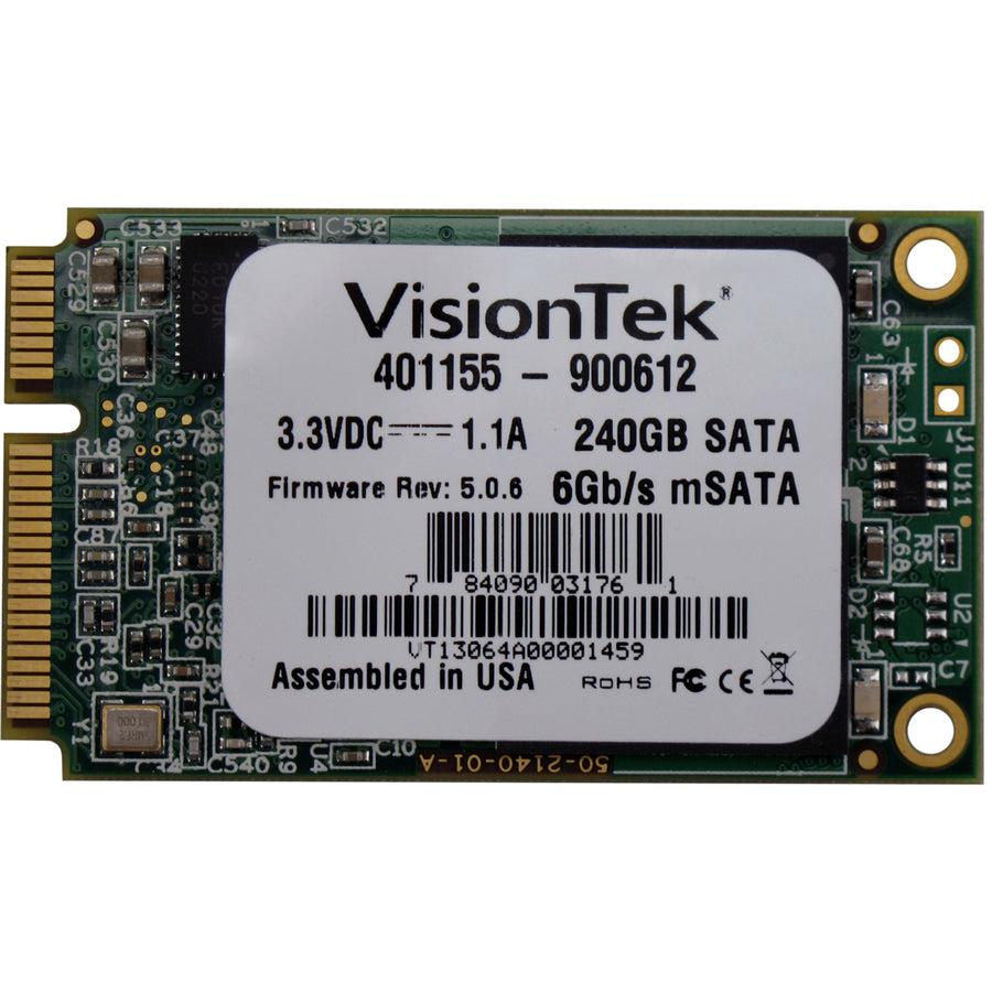 VisionTek 240GB mSATA SATA III Internal SSD