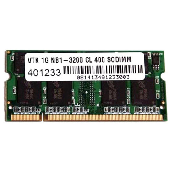 Visiontek 1 X 1Gb Pc3200 Ddr 400Mhz 200-Pin Dimm Memory Module