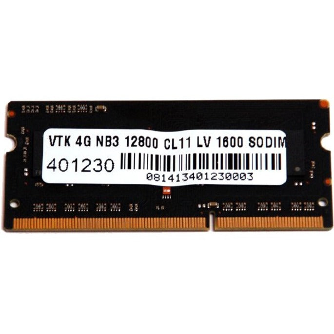 Visiontek 4Gb Ddr3L Low Voltage 1600 Mhz (Pc3-12800) Cl11 Sodimm - Notebook