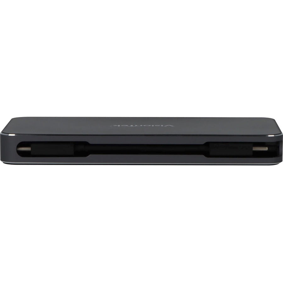 Visiontek Vt350 Portable Usb-C Docking Station With Power Passthrough