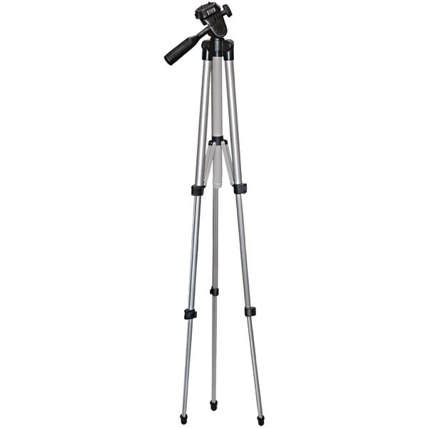 Vivitar VIV-VPT-1250 Professional Tripod with 3-Way Fluid Pan Head (50 In.)
