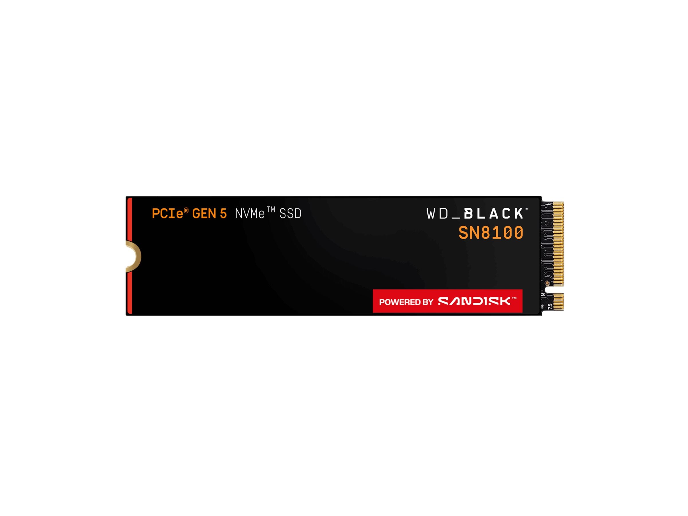 WD BLACK SN8100 8TB M.2 2280 SSD SM2508 Controller High-Speed Storage for Gamers & Creators