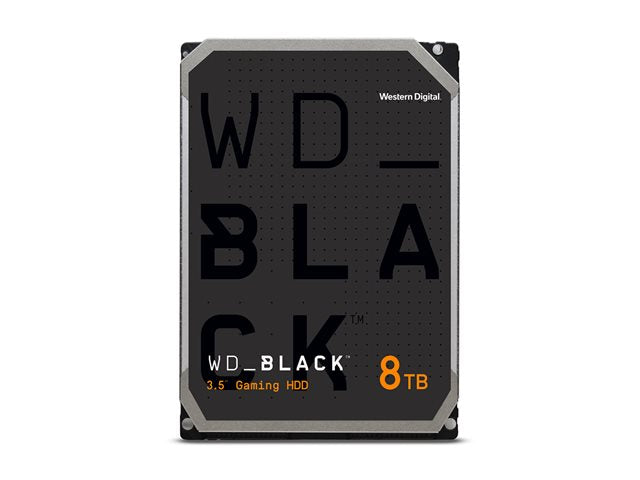 WD Black WD8002FZBX 8 TB Hard Drive - 3.5" Internal - SATA (SATA/600) - Black