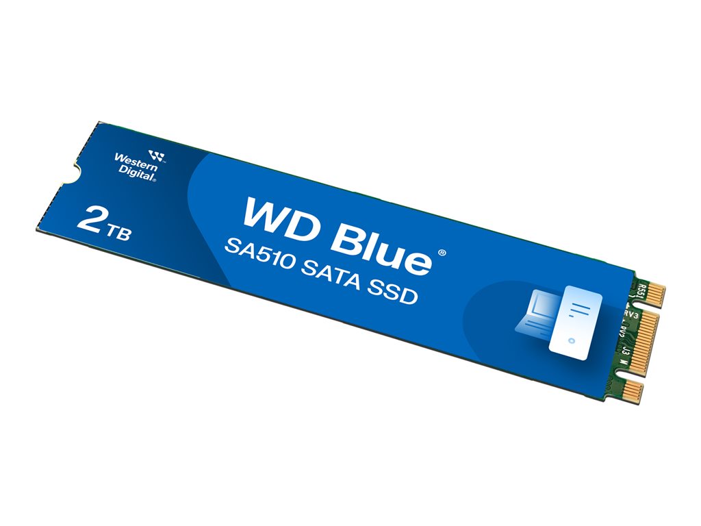WD Blue SA510 WDS200T3B0B 2 TB Solid State Drive - M.2 2280 Internal - SATA (SATA/600)