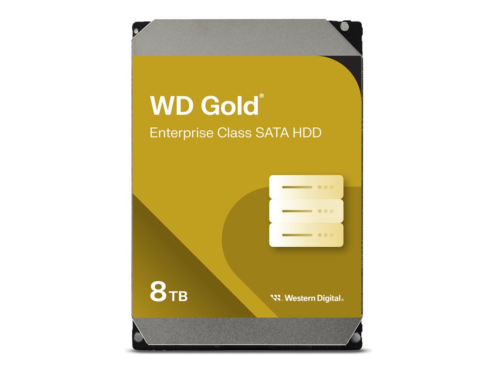 WD Gold WD8005FRYZ 8 TB Hard Drive - 3.5" Internal - SATA (SATA/600)