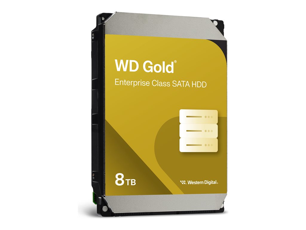 WD Gold WD8005FRYZ 8 TB Hard Drive - 3.5" Internal - SATA (SATA/600)