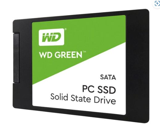 WD Green WDS100T2G0A 1 TB Solid State Drive - 2.5" Internal - SATA (SATA/600) - Desktop PC, Notebook Device Supported - 545 MB/s Maximum