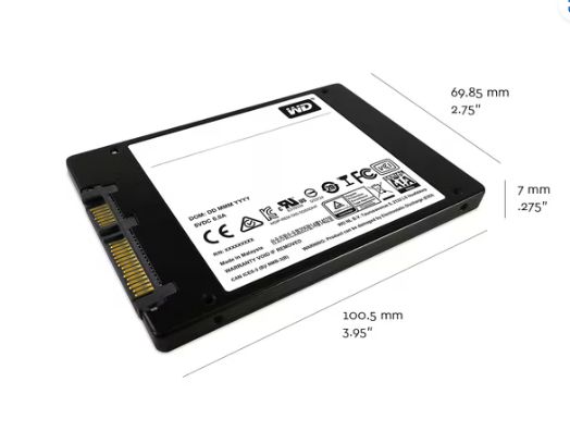 WD Green WDS100T2G0A 1 TB Solid State Drive - 2.5" Internal - SATA (SATA/600) - Desktop PC, Notebook Device Supported - 545 MB/s Maximum