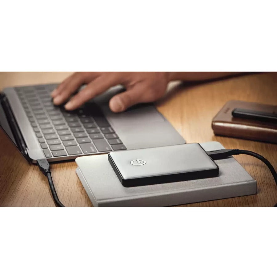 WD-IMSourcing G-DRIVE mobile USB-C 5 TB Portable Hard Drive - 2.5 External - Space Gray" 0G10477-1
