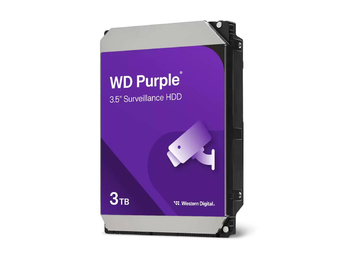 WD Purple 3TB Surveillance Hard Drive – Reliable Storage for Security Pros