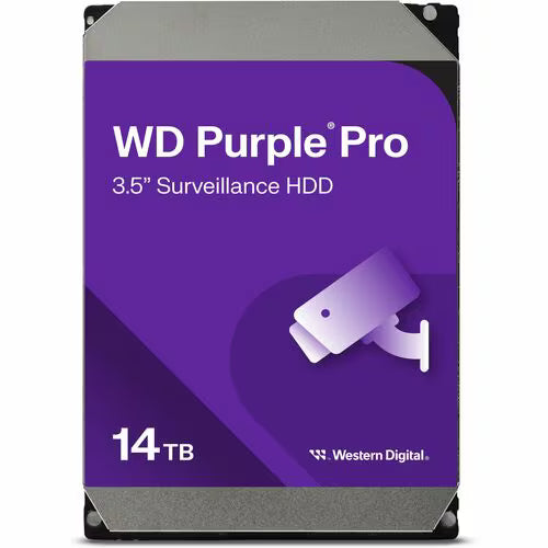 WD Purple Pro WD142PURP-20PK 14 TB Hard Drive - Internal - SATA - 20 Pack