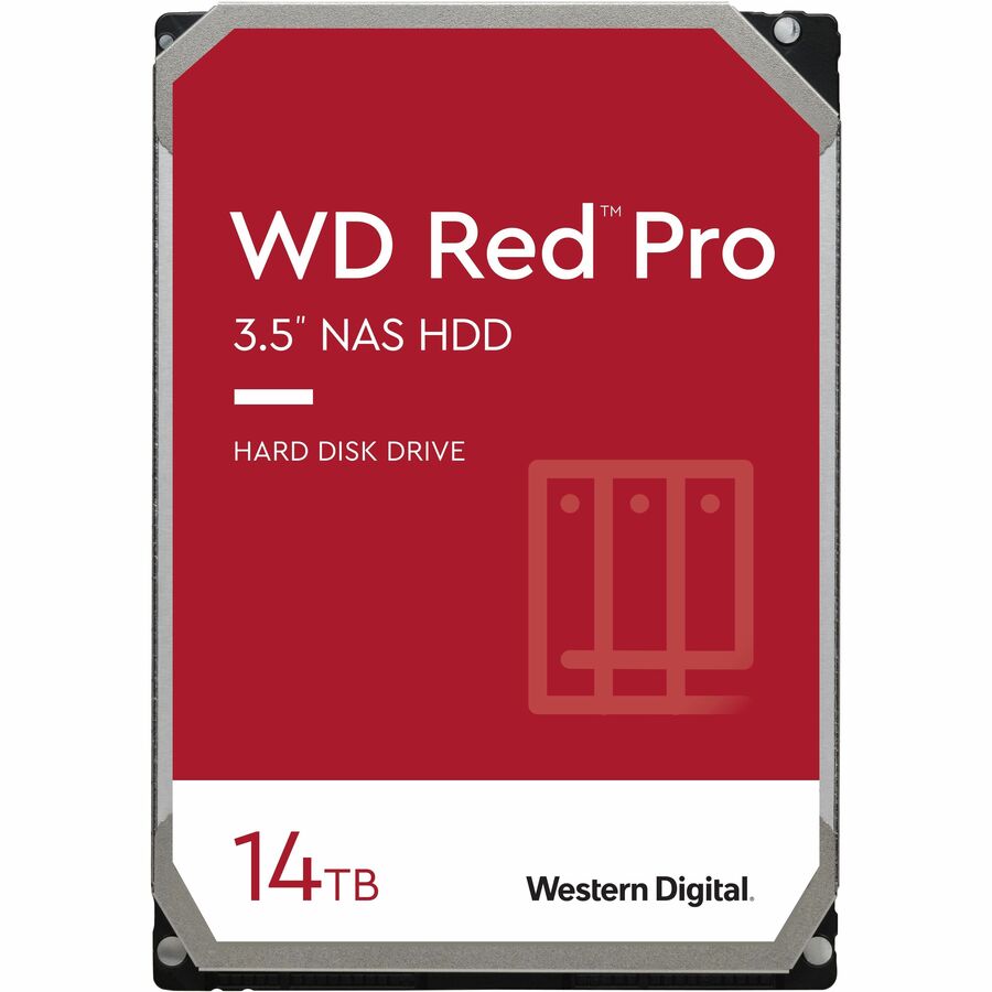 WD Red Pro WD142KFGX 14 TB Hard Drive - 3.5" Internal - SATA (SATA/600) - Conventional