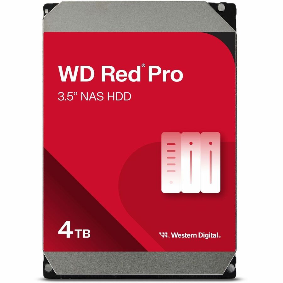 WD Red Pro WD4005FFBX 4 TB Network Hard Drive - 3.5" Internal - SATA (SATA/600) -