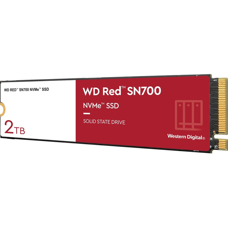 WD Red SN700 WDS200T1R0C 2TB Solid State Drive - M.2 2280 Internal - PCI Express NVMe (PCI Express NVMe 3.0 x4)