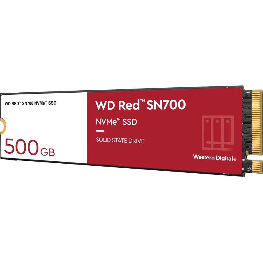 WD Red SN700 WDS500G1R0C 500GB Solid State Drive - M.2 2280 Internal - PCI Express NVMe (PCI Express NVMe 3.0 x4)