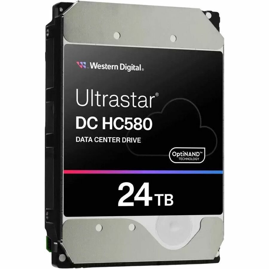 WD Ultrastar DC HC580 0F62802 24 TB Hard Drive - 3.5" Internal - SAS (12Gb/s SAS) -