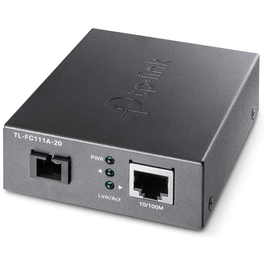 WDM Media Converter - TP-Link TL-FC111A-20 10/100 Mbps RJ45 to SC Fiber 20km Range | TECISOFT