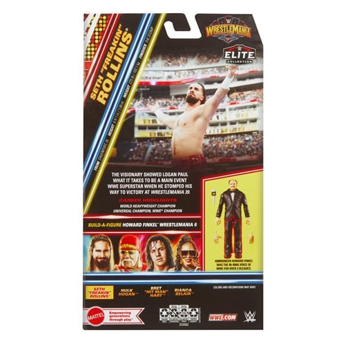 WWE 2025 WrestleMania Elite Action Figures – Collectible for Fans