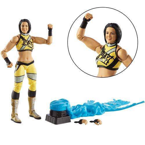WWE Bayley Elite Series 80 Action Figure with Poseable Joints for Fans 8+