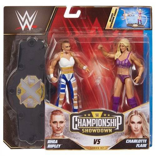 WWE Championship Showdown 2-Pack Action Figures with Titles for Kids